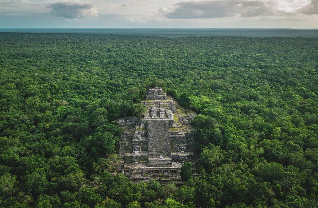 Mayan ruins of Calakmul